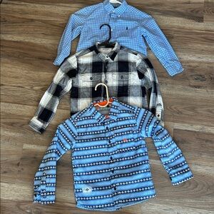Lot of Boys Long sleeve dress shirts.